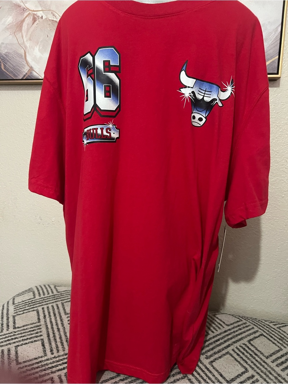 Chicago Bulls Red Graphic Men’s T-Shirt